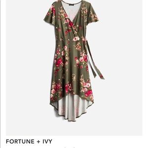 Fortune & Ivy, high-low dress from Stitchfix
